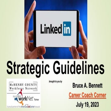 LinkedIn Strategic Guidelines