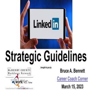 LinkedIn Strategic Guidelines
