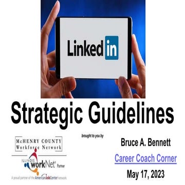 LinkedIn Strategic Guidelines