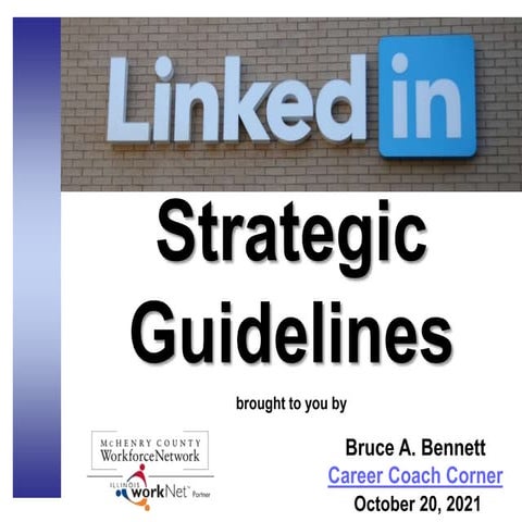 LinkedIn Strategic Guidelines