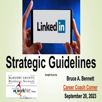 LinkedIn Strategic Guidelines