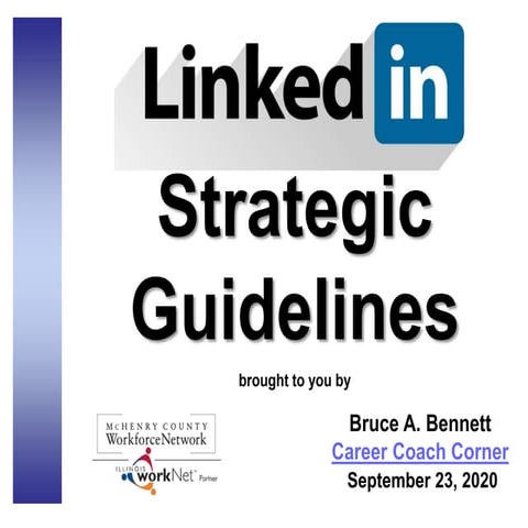 LinkedIn Strategic Guidelines