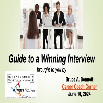 A Guide to a Winning Interview June 2024