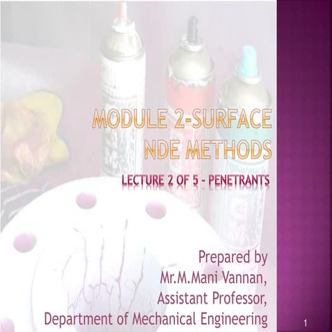 Liquid Penetrant Testing-Penetrants