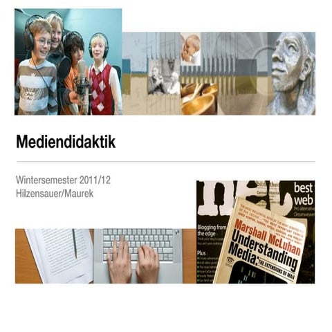 Einführung in die Mediendidaktik