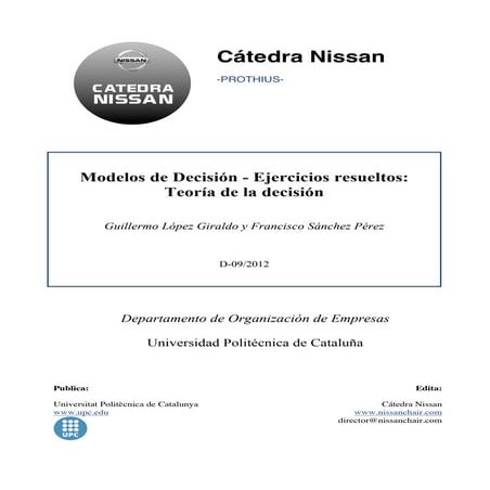 Md   ejercicios resueltos teoria de la decision