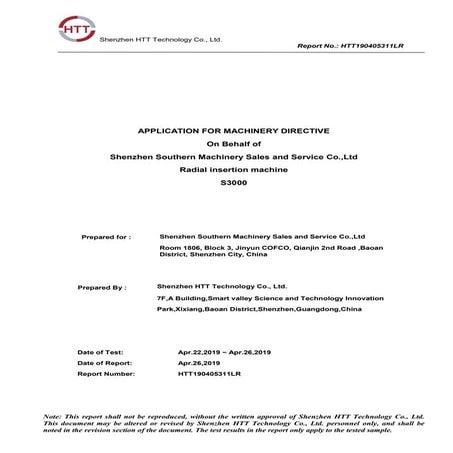 CE certificates s3000 radial auto insertion machine