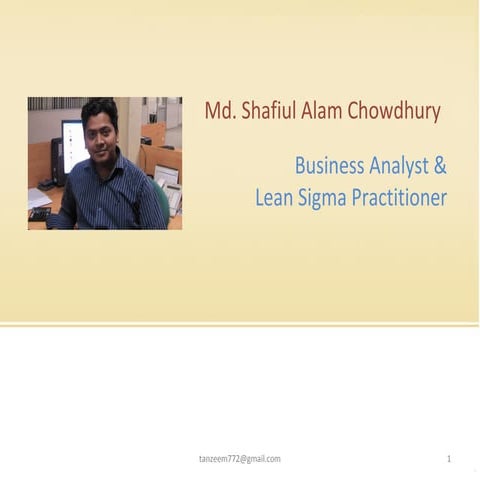 Shafiul Alam - Business Analyst