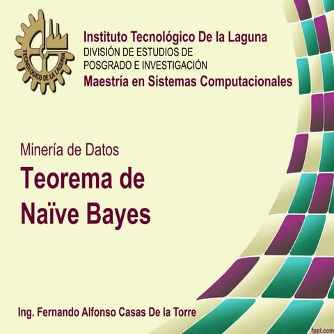 Teorema de Naives Bayes