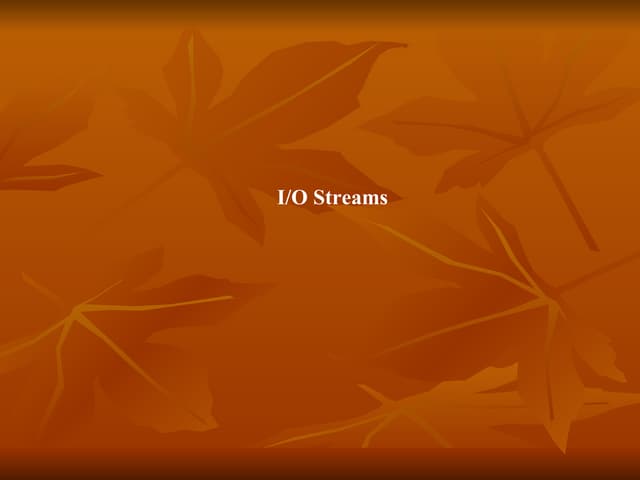 Md121 streams