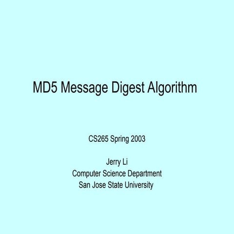 MD5 ALGORITHM.pptx