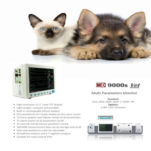 patient monitor veterinary use