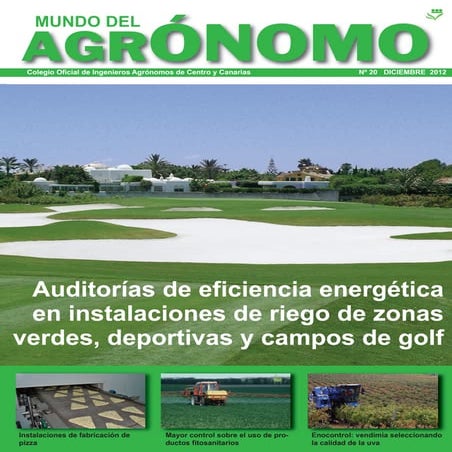 Mundo del Agrónomo nº 20. Artículo "Auditorías de eficiencia energética en in...