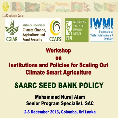 SAARC Seed Bank 