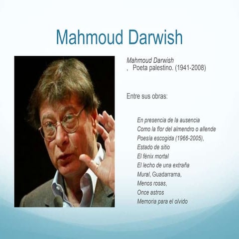 Mahmoud Darwish
