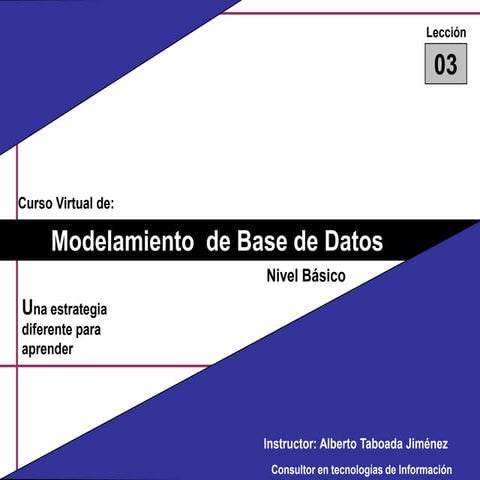 Ejemplo de Modelos de Base de Datos