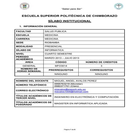 [Mdc] sílabo de computación