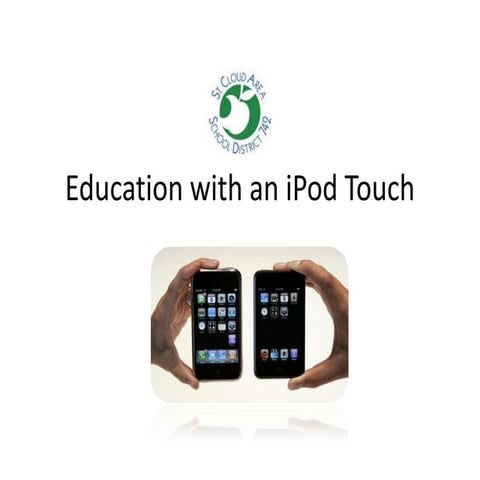 Mde i pod touch