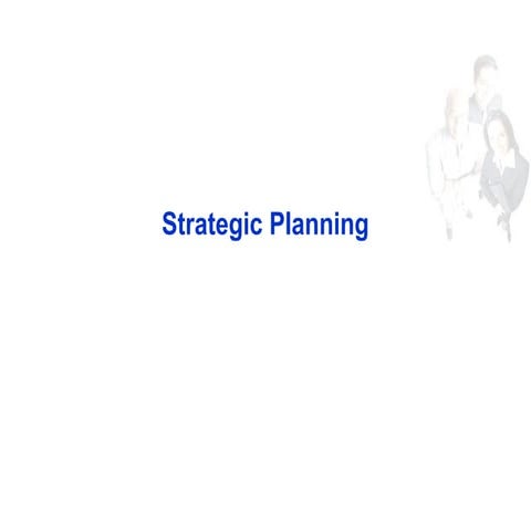 Mdf strategic planning presentation