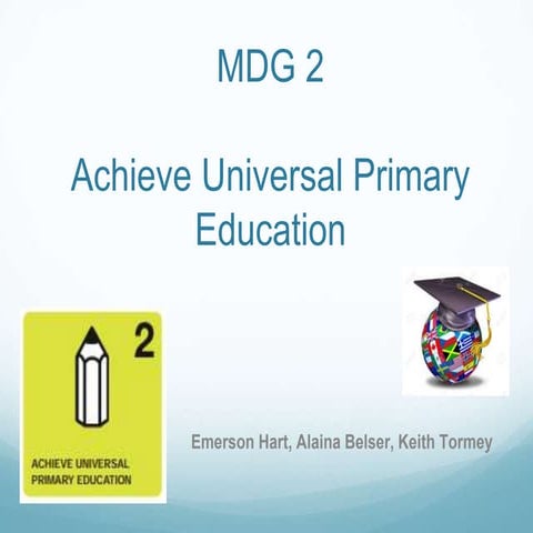 MDG2 presentation