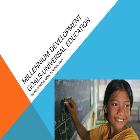 MDG 2 - Universal Education