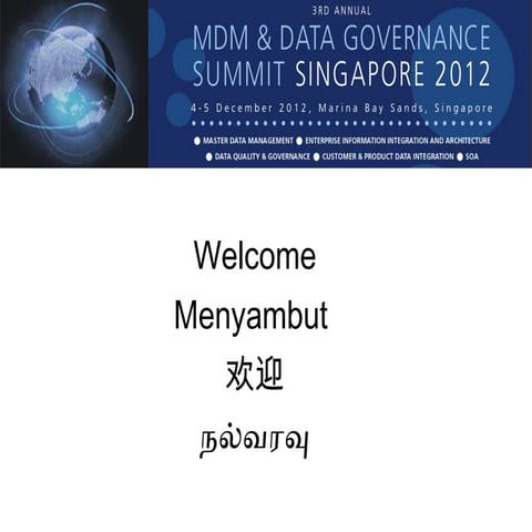 MDG & RDM field reports   Aaron Zornes - 2012 Singapore- print v1