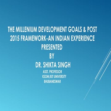 20 POINT PROGRAMME - INDIA | PPTX