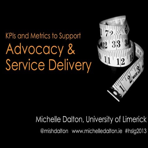 KPIs and Metrics for Advocacy & Service Delivery