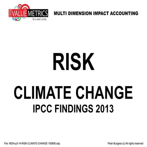 Highlights of IPCC WG1 Report | PPTX