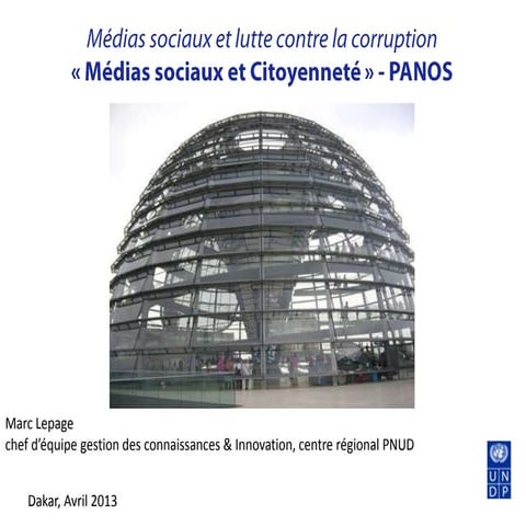 Médias sociaux dans la promotion de la transparence