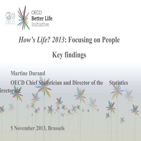 How's Life Key Findings