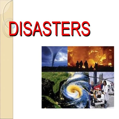 DISASTER MANAGEMENT