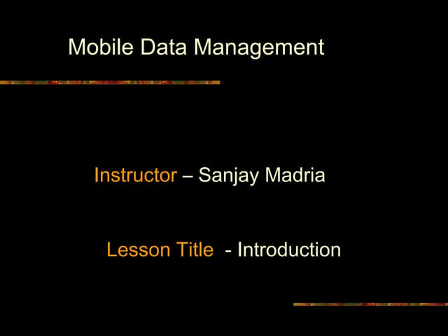 Mdm intro-chapter1