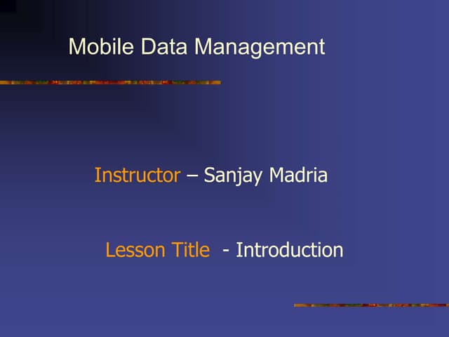 mdm-intro-chapter1.ppt