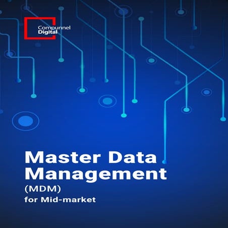 Master Data Management (MDM) for Mid-Market