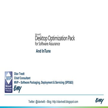 Mdop session from Microsoft partner boot camp