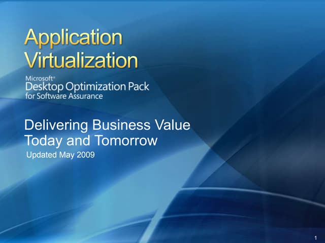 Overview of Microsoft App-V 4.5