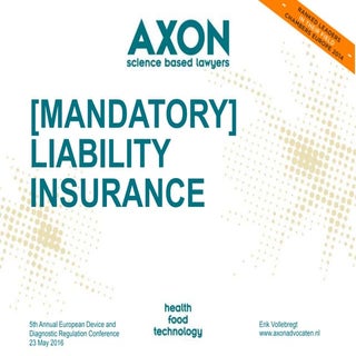 Liability insurance requirements un...