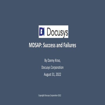 MDSAP Certification: Success and Failures