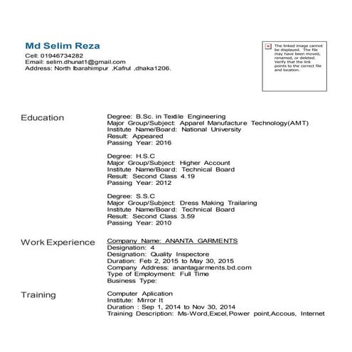 Md selim reza-chakri