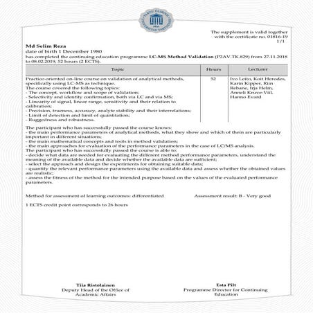 Md selim reza_supplement_to_completion_certificate