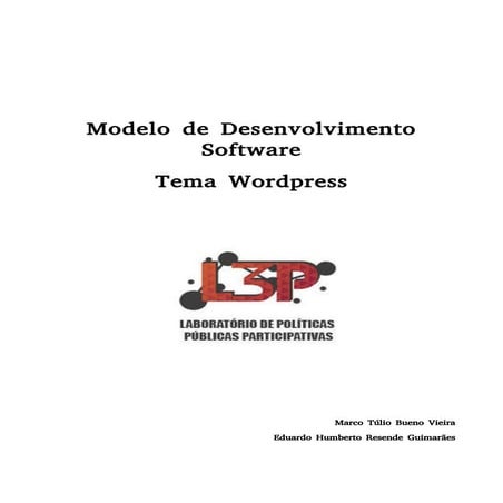 Modelo de desenvolvimento de software em 3 camadas para Wordpress
