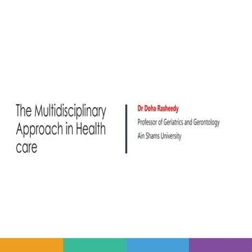 The Multidisciplinary Approach in Health care MDT.pptx