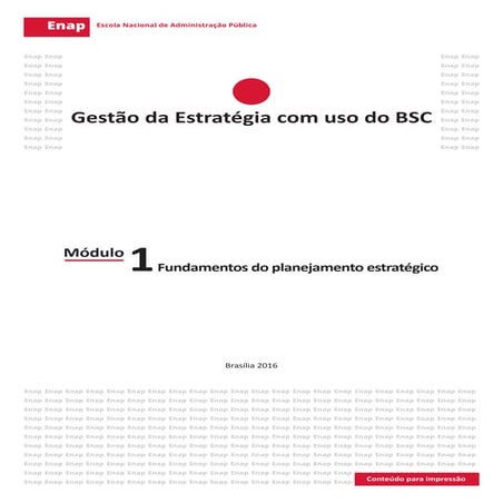 Módulo 1 fundamentos do planejamento estratégico | PDF
