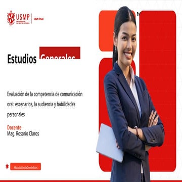 MÓDULO 1_ Evaluación de la competencia de comunicación oral_ escenarios, la a...