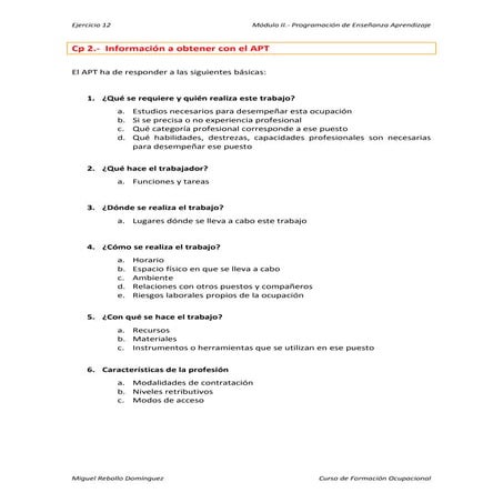Módulo 2.2 doc12 análisis puesto trabajo