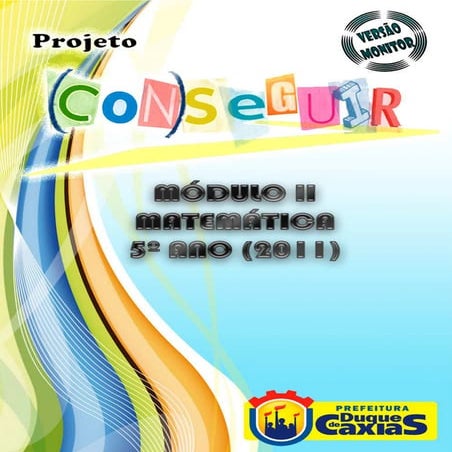 Módulo 2 matemática 5º ano monitor