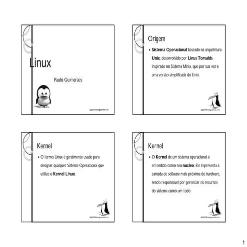 Software Livre (Gnu/Linux)