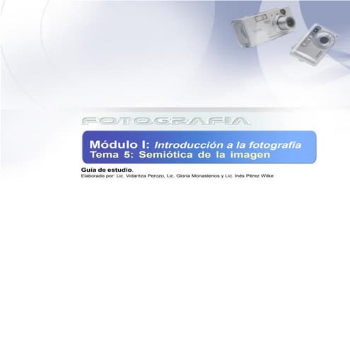 SEMIÓTICA DE LA IMAGEN