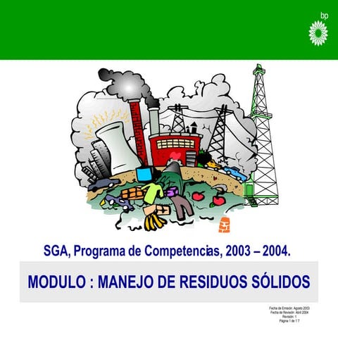 MóDulo Residuos SóLidos1